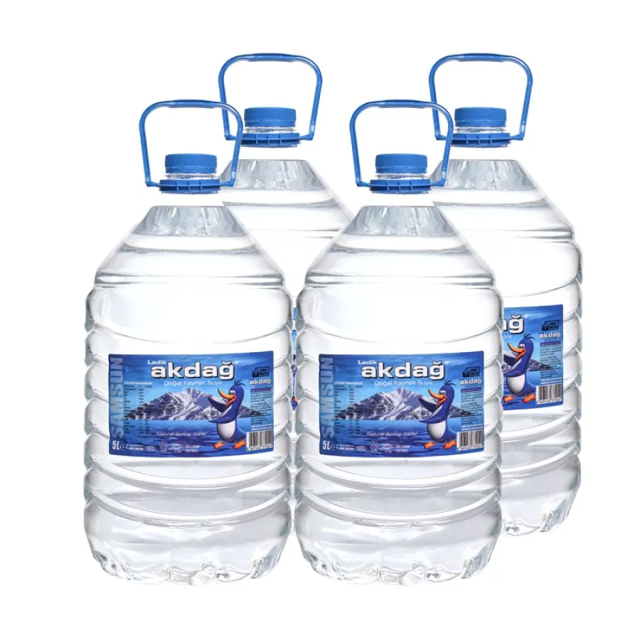 Akdağ 5 Lt X 4 Adet Pet Su