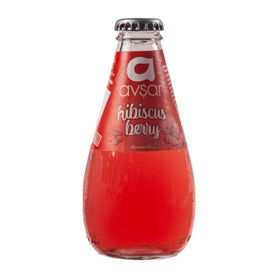 Avşar Berry Hibiscus Meyveli Soda 200 ml X 24 Adet