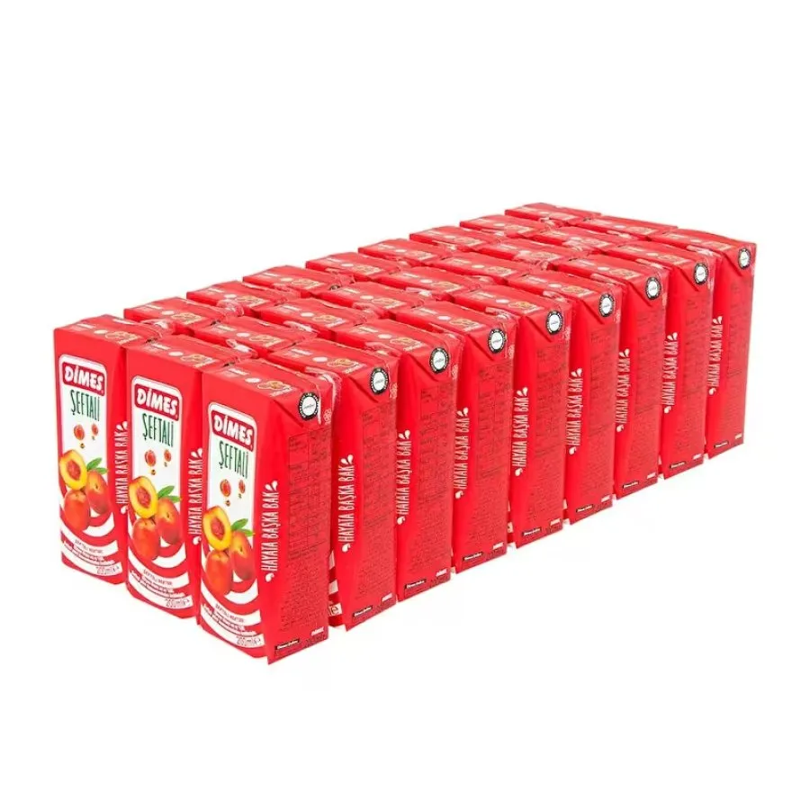 Dimes Şeftali Suyu 200 ml X 27 Adet