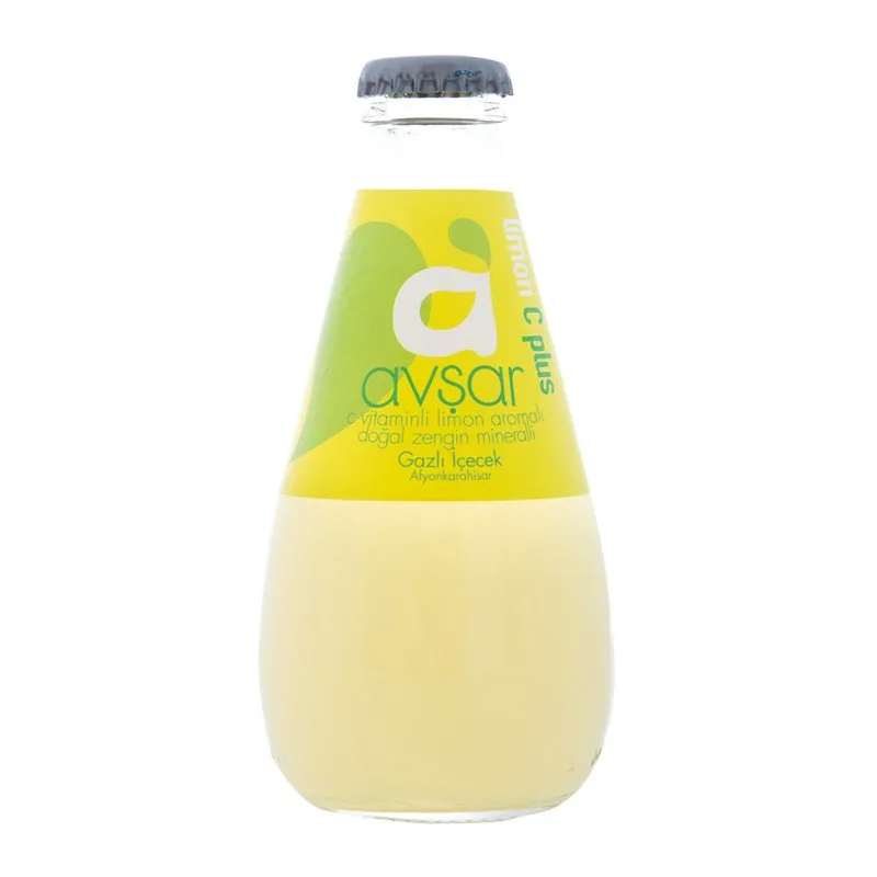 Avşar Limon C Plus Meyveli Soda 200 ml X 24 Adet