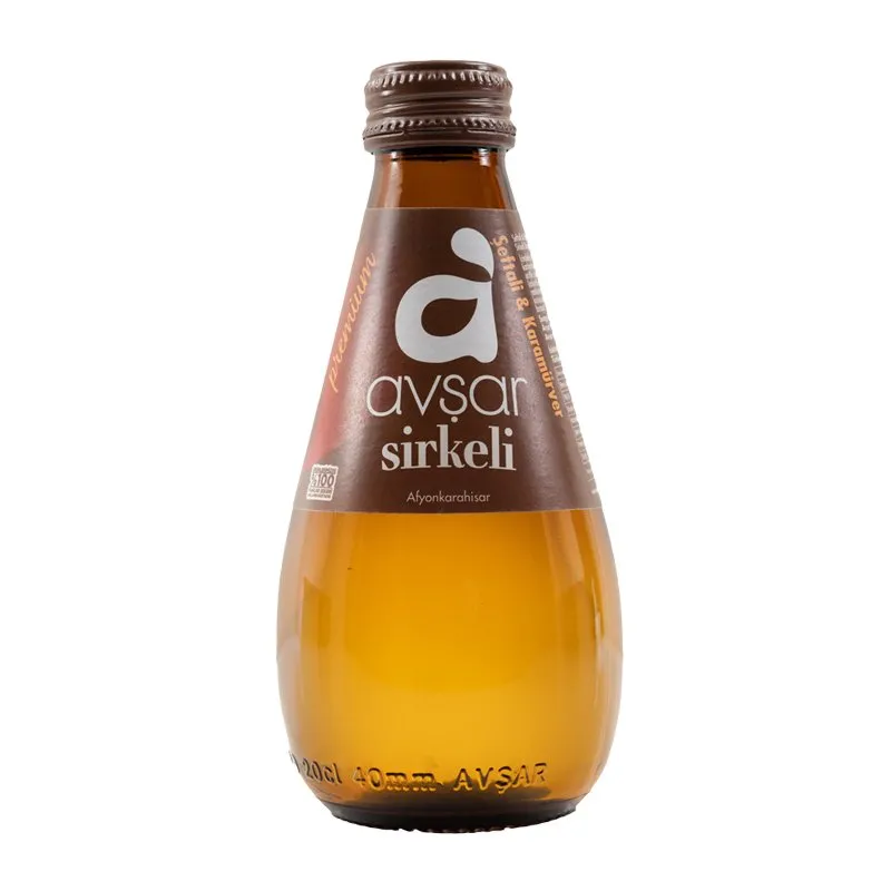 Avşar Sirkeli Meyveli Soda 200 ml X 24 Adet